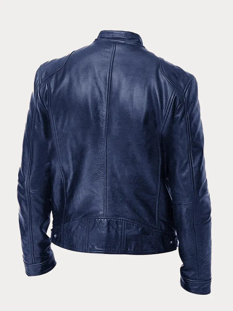 Jerald | Casual læderjakke
