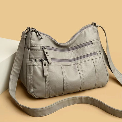 常子 | Blød læder crossbody taske