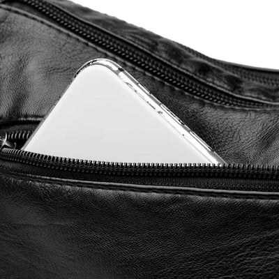 常子 | Blød læder crossbody taske