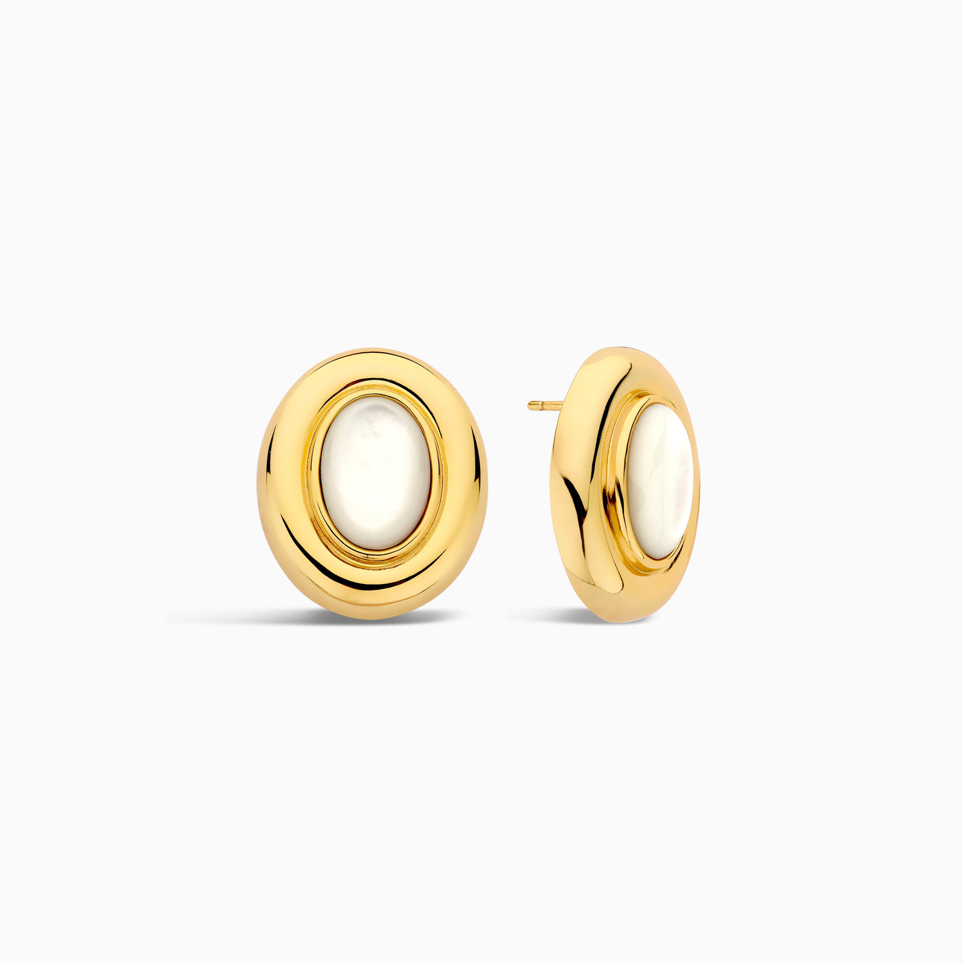 Giselle Perlenøreringe | Guld 14k