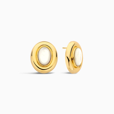 Giselle Perlenøreringe | Guld 14k