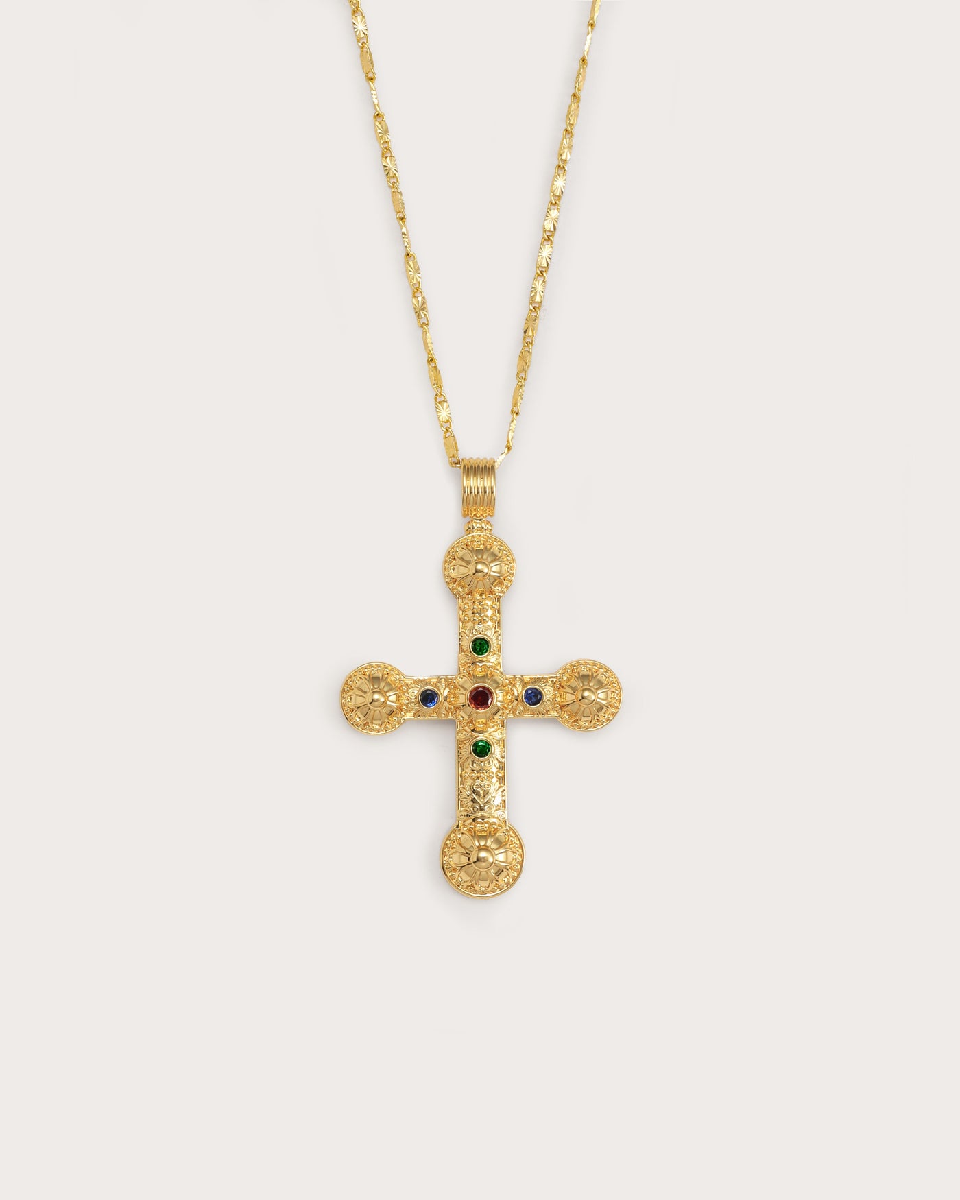 XL Cross Chain i Sølv