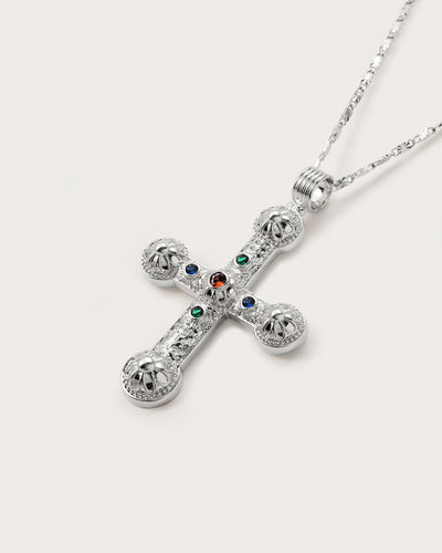 XL Cross Chain i Sølv
