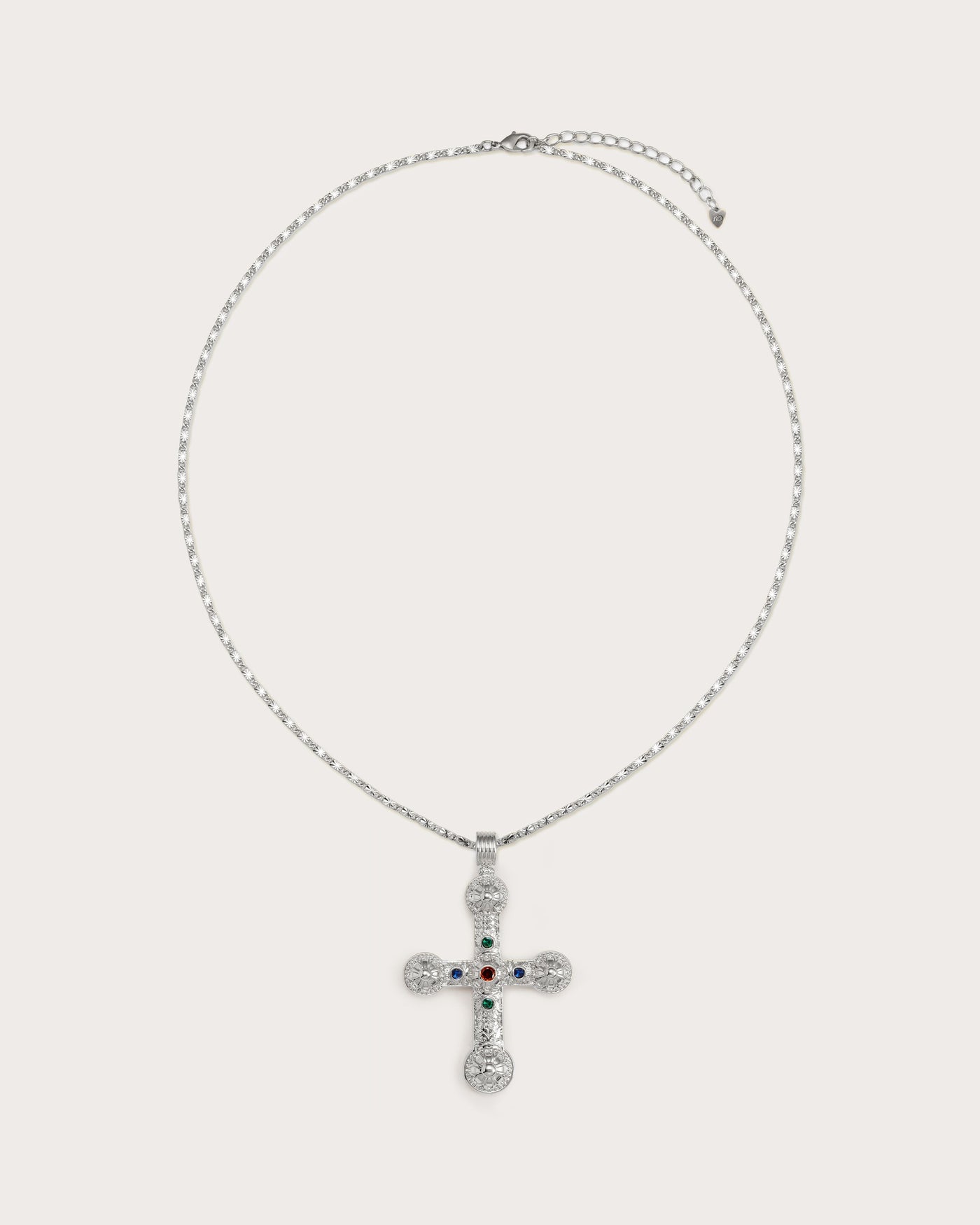 XL Cross Chain i Sølv