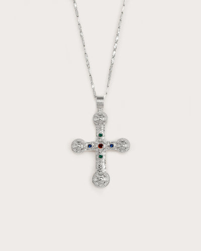 XL Cross Chain i Sølv