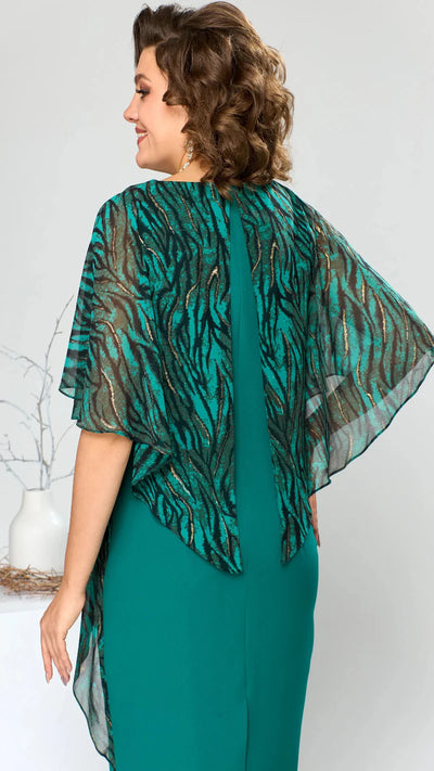Mirabella Elegant Draperet Kjole