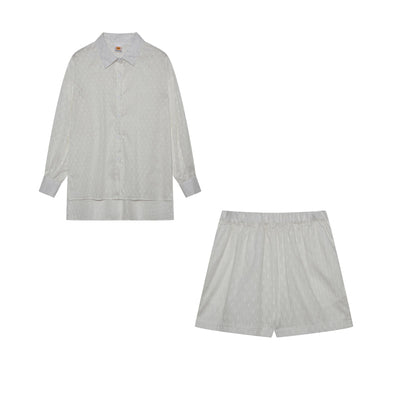 Elizabeth™ - Luftigt Skjorte- og Shorts Sæt