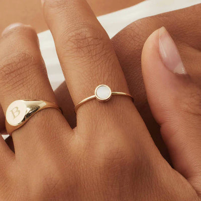 Alina Cirielle Ring | Guld 14k