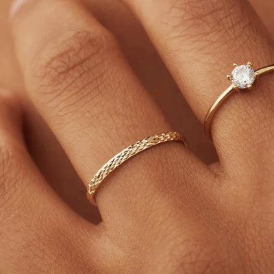 Ameline Spalier Ring | Guld 14k