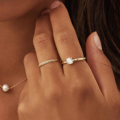 Ameline Spalier Ring | Guld 14k