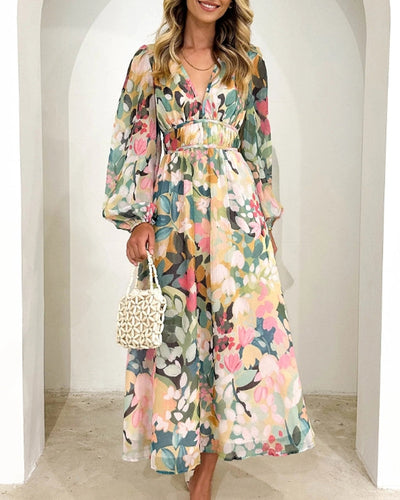Elvira - Lang boho kjole