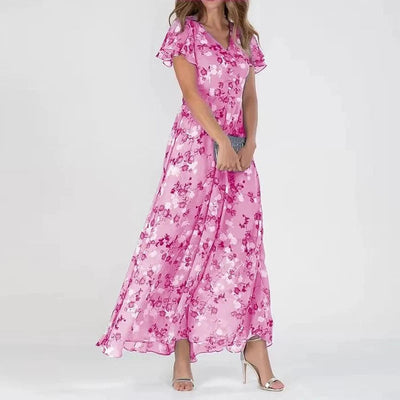 VICTORIA™ - Glamourøst, mavebærende kjole