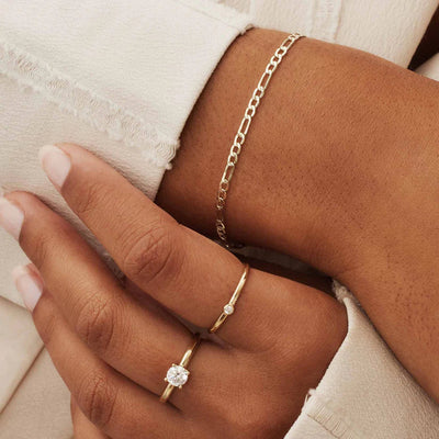 Neris Alaine Armbånd | Guld 14k