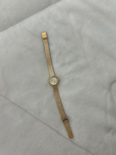Vintage Messing Guld Dameur Lille Urskive