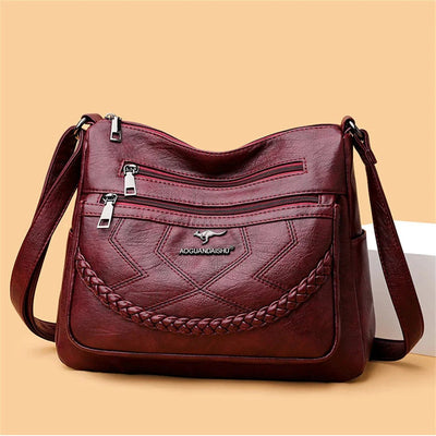 Lilie | Luksuriøs blødt læder crossbody taske