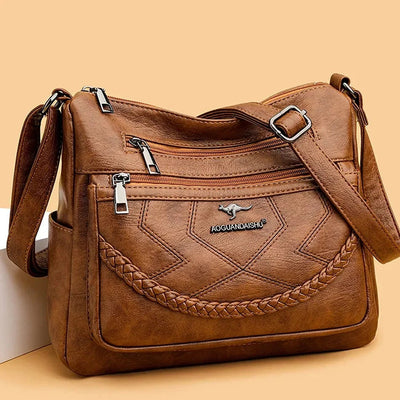 Lilie | Luksuriøs blødt læder crossbody taske