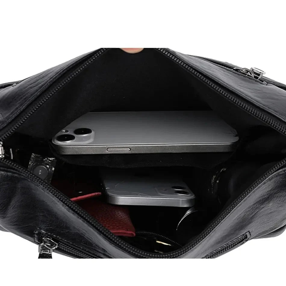 Lilie | Luksuriøs blødt læder crossbody taske