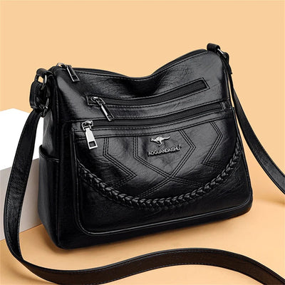 Lilie | Luksuriøs blødt læder crossbody taske
