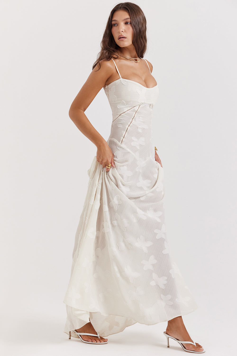 Paulette - Lang corsetkjole
