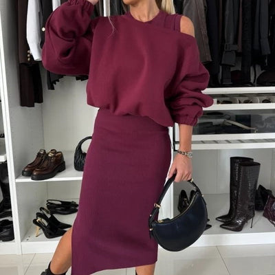 Camilla - Kjole og Sweater
