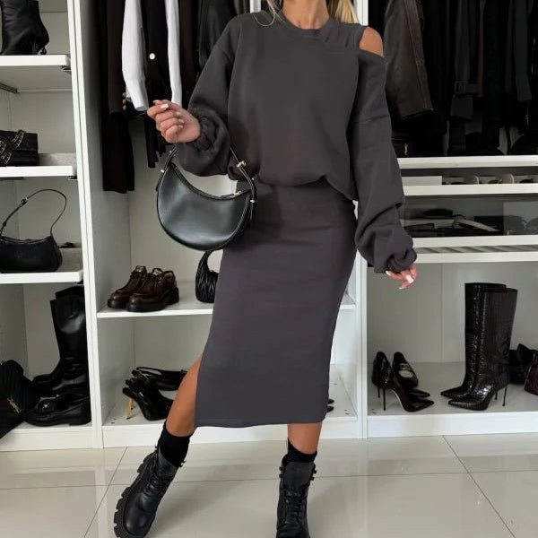 Camilla - Kjole og Sweater