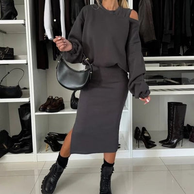 Camilla - Kjole og Sweater