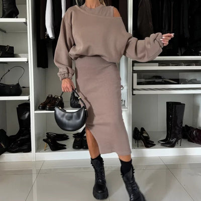 Camilla - Kjole og Sweater