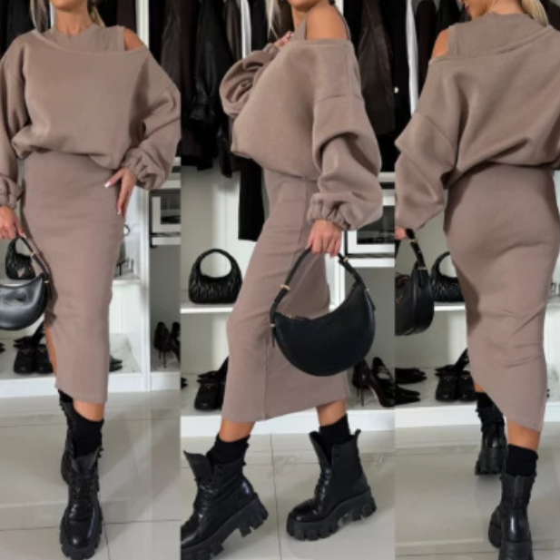 Camilla - Kjole og Sweater