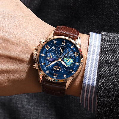 Elegant Mondphasenuhr