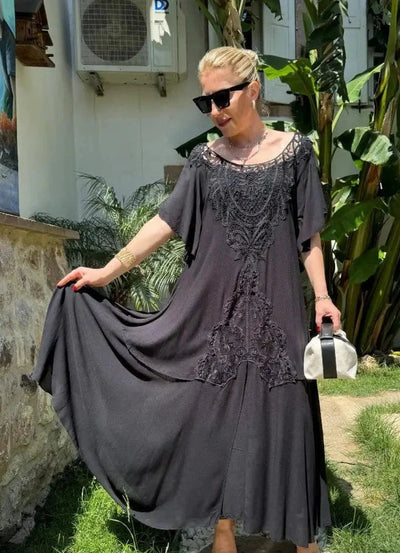 Lucia™ | Besticktes Kleid - Olsen & Olsen