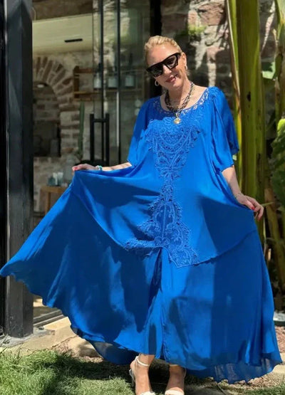 Lucia™ | Besticktes Kleid - Olsen & Olsen