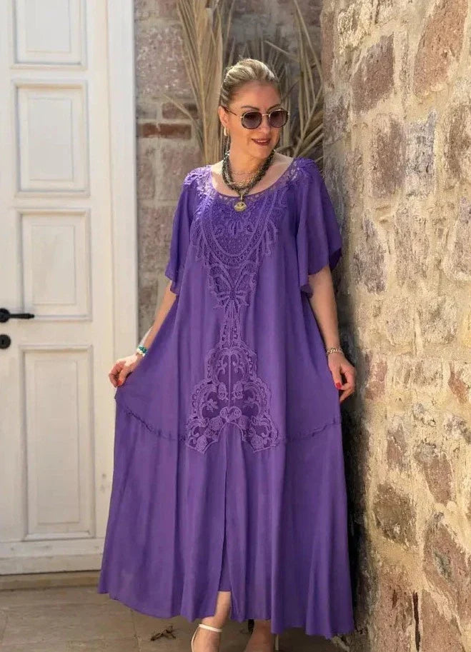 Lucia™ | Besticktes Kleid - Olsen & Olsen